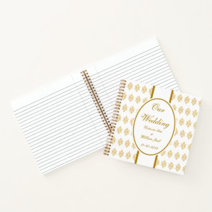 Cadeau personnalisé Mariage dentelle livre d'or
