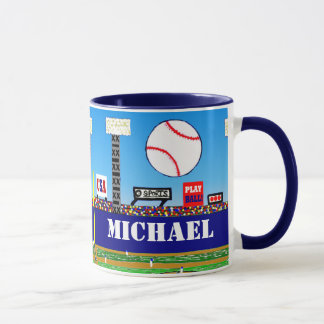 Cadeau personnalisé par tasse de base-ball de