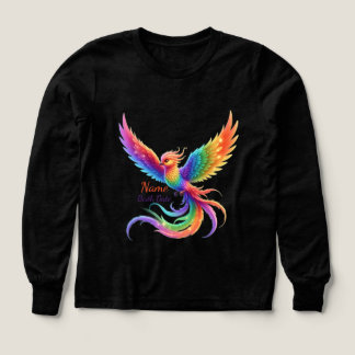 Cadeau Personnalisé Phoenix Arc-en-Ciel Nom Date d