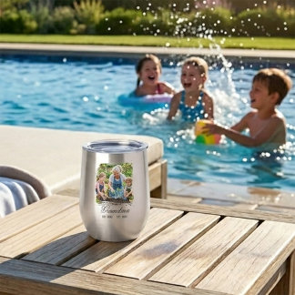 Cadeau personnalisé photo de grand-mère année EST