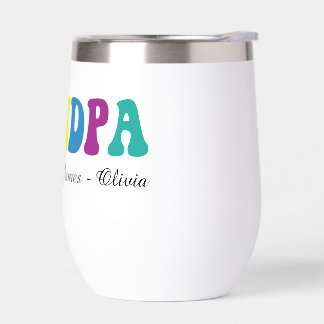 Cadeau personnalisé pour grand-père avec les noms
