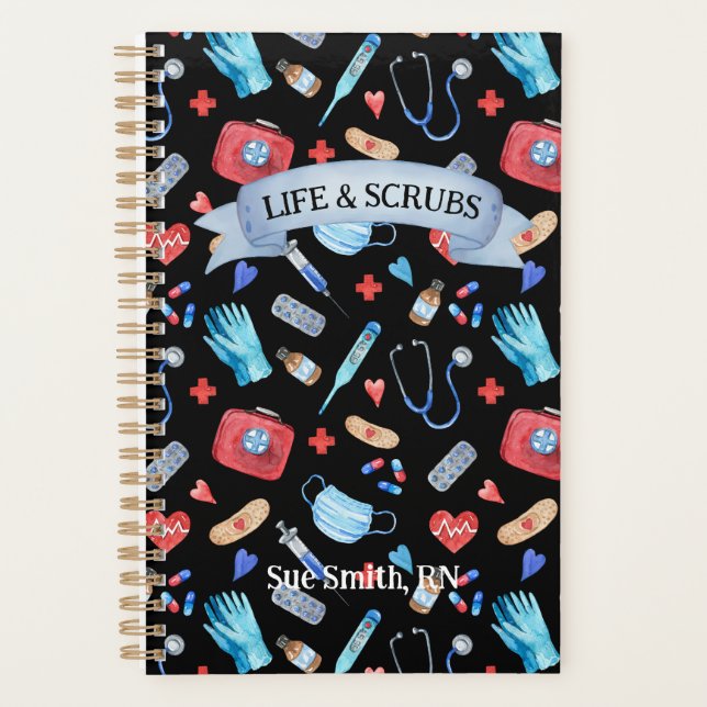 Cadeau personnel pour l'infirmière étudiante plani (Devant)