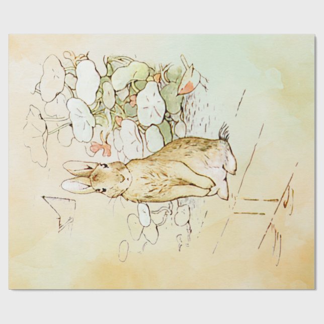 Cadeau Peter Rabbit 3 Papier d'enveloppement (Plat)
