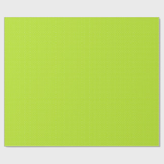 Cadeau Petits pois blancs sur du papier d'emballage vert