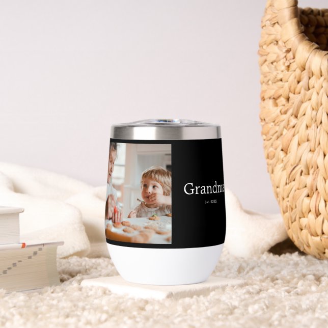 Cadeau photo établi par grand-mère (Salon (pivotée))
