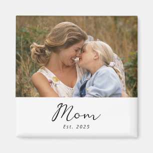 Cadeau Photo Magnet Maman Fondé