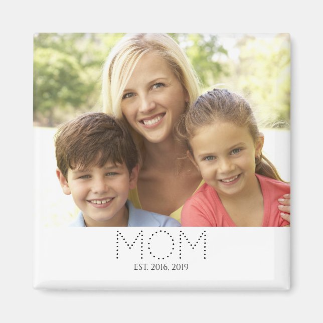 Cadeau Photo Magnet Maman Instituée (Devant)