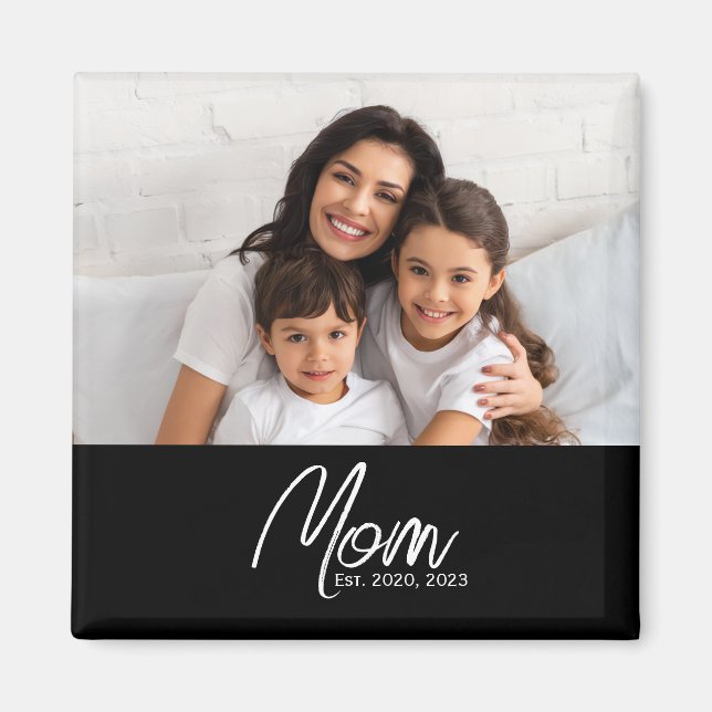 Cadeau Photo Magnet pour Maman (Devant)