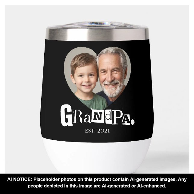 Cadeau Photo pour Grand-Père Établie (Créateur téléchargé)