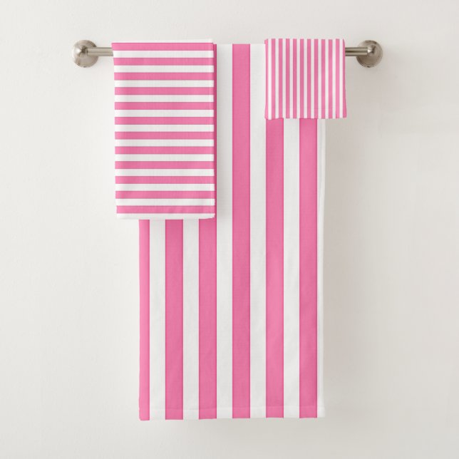 Cadeau Pink + White Stripes (En situation)