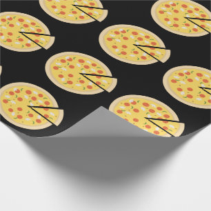 CADEAU PIZZA FUNNY WRAPPER PAPIER