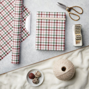 Cadeau Plaqué Pour Les Mots De Noël Papier Enveloppé