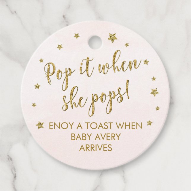 Cadeau POP IT quand elle met des étiquettes mini bouteill (Devant)