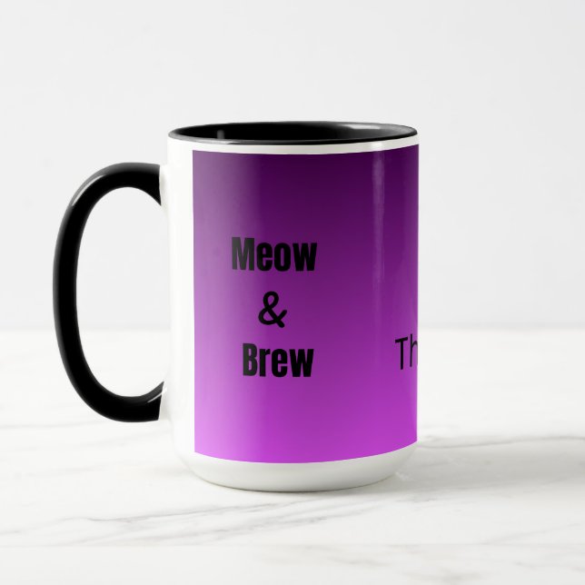 Cadeau pour amateur de chats mignons - Tasse (Gauche)