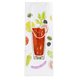 Cadeau Pour Bouteille Sac à cadeaux Bloody Mary Bar