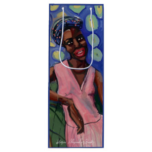 Cadeau Pour Bouteille Sac à vin de sable doux par KAB