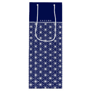 Cadeau Pour Bouteille Sac d'affaires personnalisé Motif japonais KIMON A