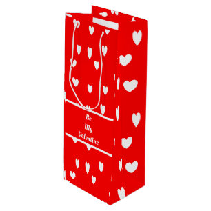 Cadeau Pour Bouteille Sois mon sac à vin valentine