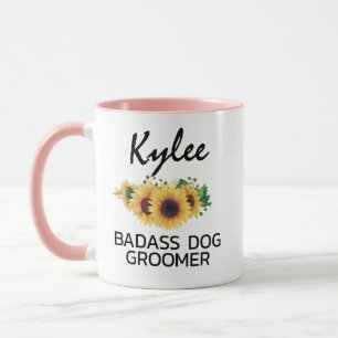 Cadeau Pour Chien Groomer Chien Groomer Mug Floral