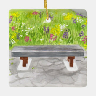 Cadeau pour jardiner - Banc de jardin Ornement de