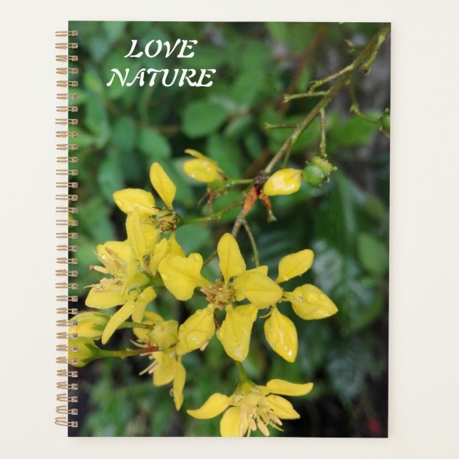 CADEAU POUR L'AMOUREUX DE LA NATURE AVEC FLEURS (Devant)