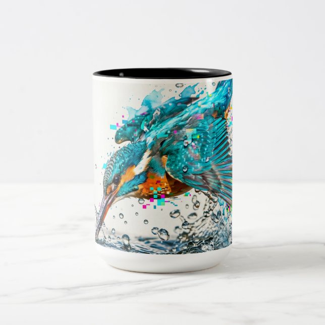 Cadeau pour ornithologue - Magnifique mug Martin-P (Centre)