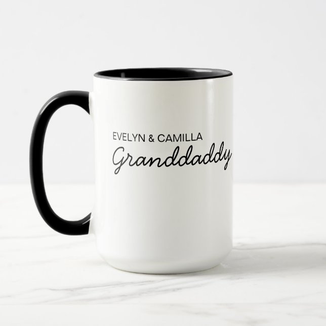 Cadeau pour Papy Mug Personnalisé pour Papy (Gauche)