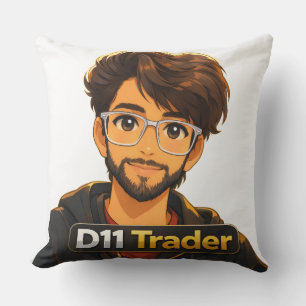 Cadeau pour trader du marché boursier - Coussin dé