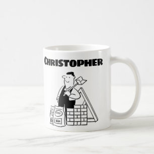 Cadeau pour un constructeur avec nom ajouté Mug ca