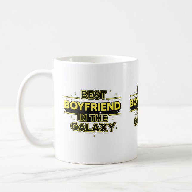 Cadeau pour un petit ami mignon Tasse à café  (Gauche)