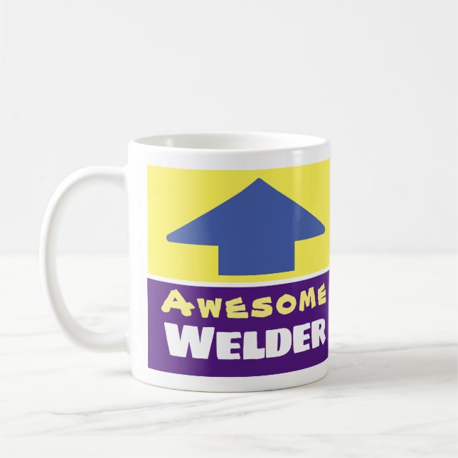 Cadeau pour un superbe soudeur Tasse à café (Gauche)