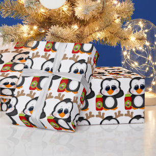 Cadeau Premier papier d'emballage de Noël Unisex pour béb