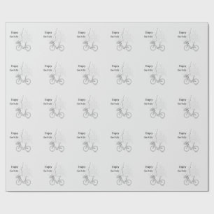 Cadeau Profitez de la balade : Papier d'emballage minimal