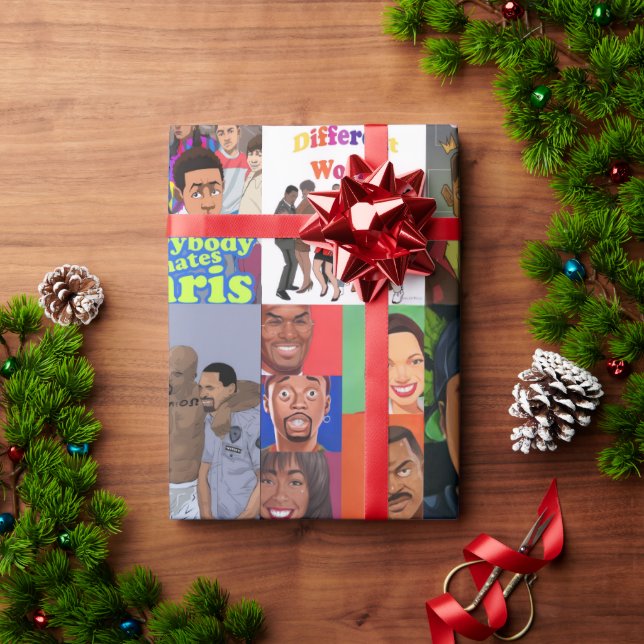 Cadeau Quelque Chose À Propos Du Papier Emballage Sitcoms (Cadeau de vacances)