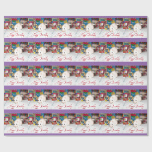 Cadeau Rat d'animal familier, Marta, papier d'emballage