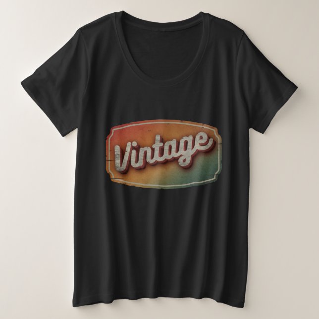 CADEAU RÉTRO VINTAGE CLASSIQUE (Design devant)