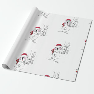CADEAU ROTTO ROXIE'S CHRISTMAS WRAPPING PAPIER