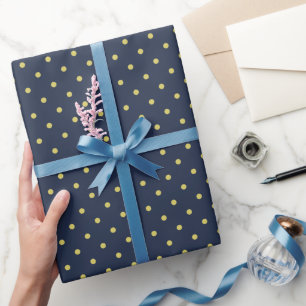 Cadeau Rouleau de papier d'emballage à motif pois classiq