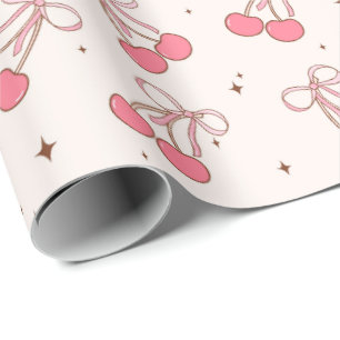 Cadeau Rouleau de papier d'emballage fillette arc-en-ciel