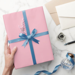 Cadeau Rouleau de papier d'emballage rose doux mignon