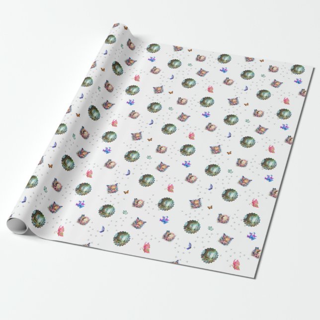 Cadeau Rouleau de papier d'enrobage de fées (Déroulé)