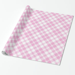 Cadeau Rouleau de papier d'enveloppement rose rose et bla