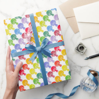 Cadeau Rouleau de papier pour enveloppement de champignon