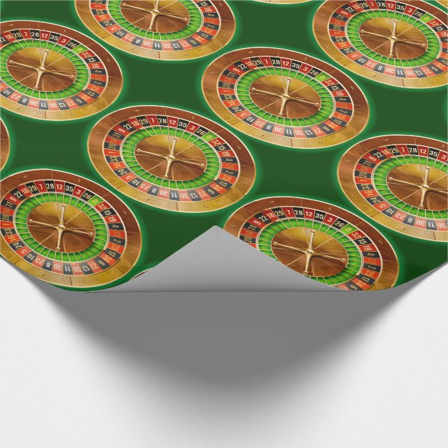 Cadeau Roulette 1 Papier à envelopper (Coin)