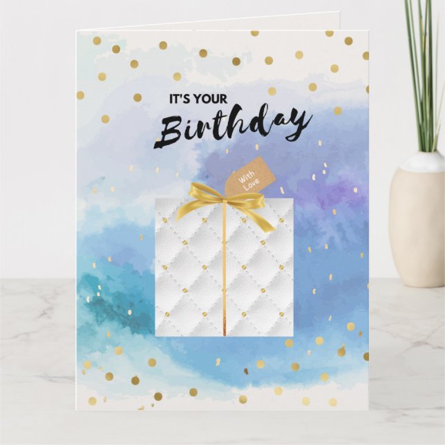 Cadeau royal | Carte d'anniversaire (Devant)