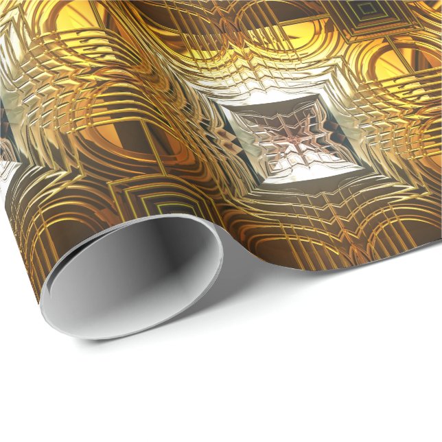 Cadeau Sci-Fi Art 1 Papier d'enveloppement (Coin rond)