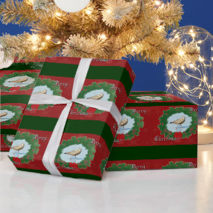 Cadeau Seagull Joyeux Noël - Papier d'enveloppement