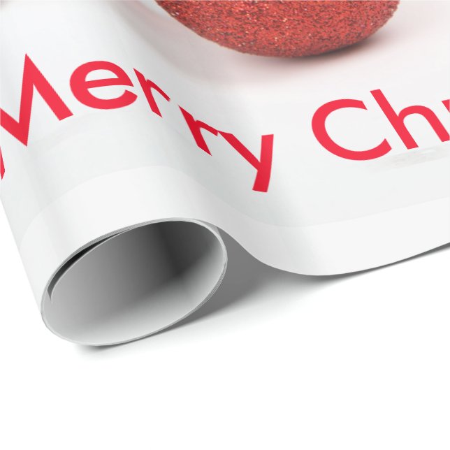 Cadeau Shetland Sheepdog Joyeux papier enveloppant Noël (Coin rond)