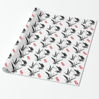 Cadeau Singe de vol ! Papier d'emballage de magicien d'Oz