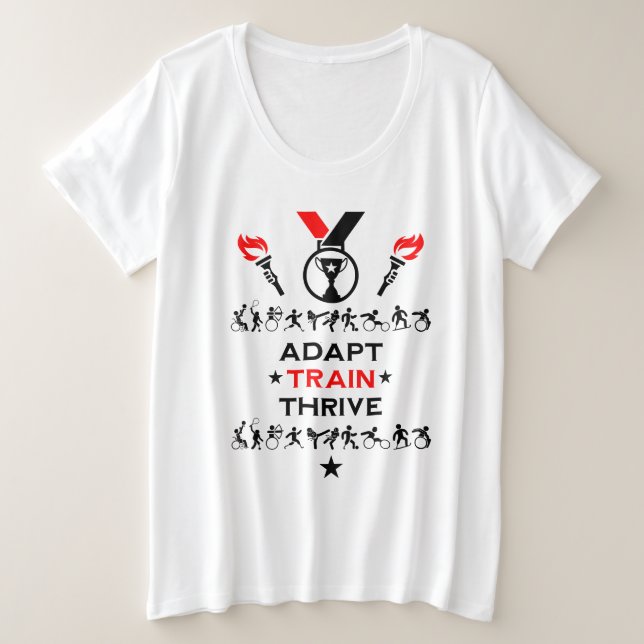 Cadeau sportif Adaptive Handicap (Design devant)